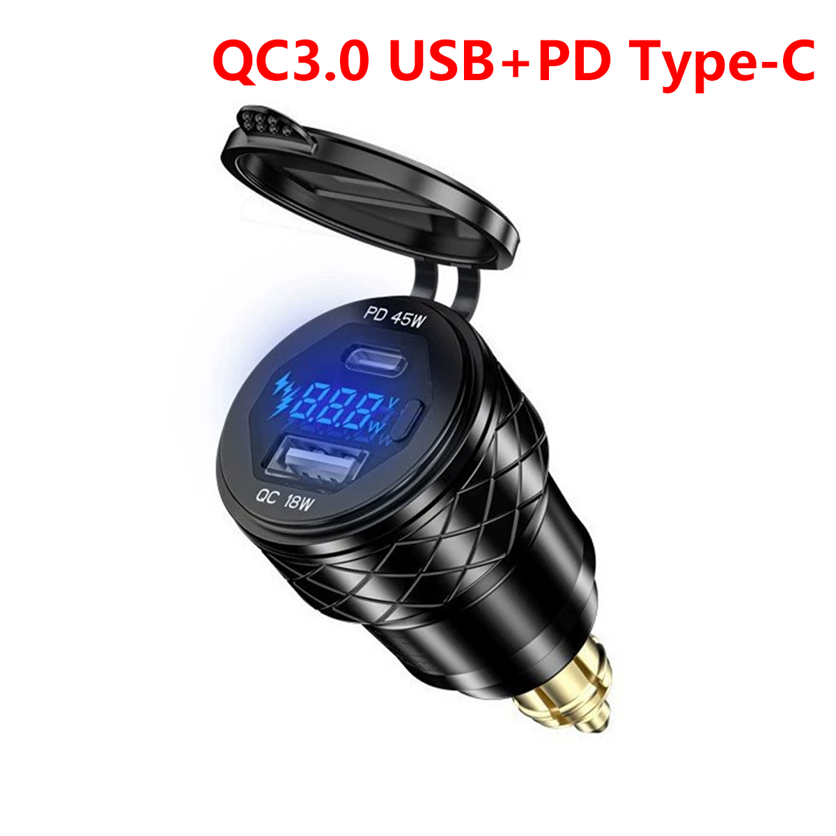 Usb C Power Adapter - QC3.0 USB + PD Type-C PD