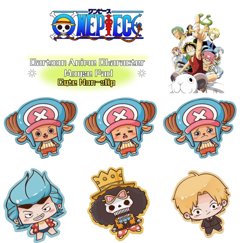 Accessories Laptop - One Piece cartoon anime karakter schattige
