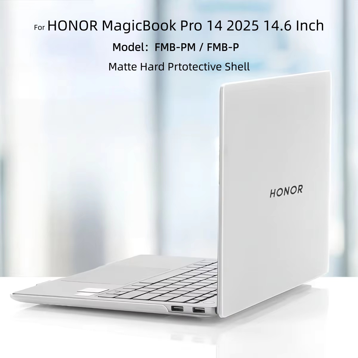 Laptop Accessories Sleeve - Matte harde laptophoes voor HONOR MagicBook