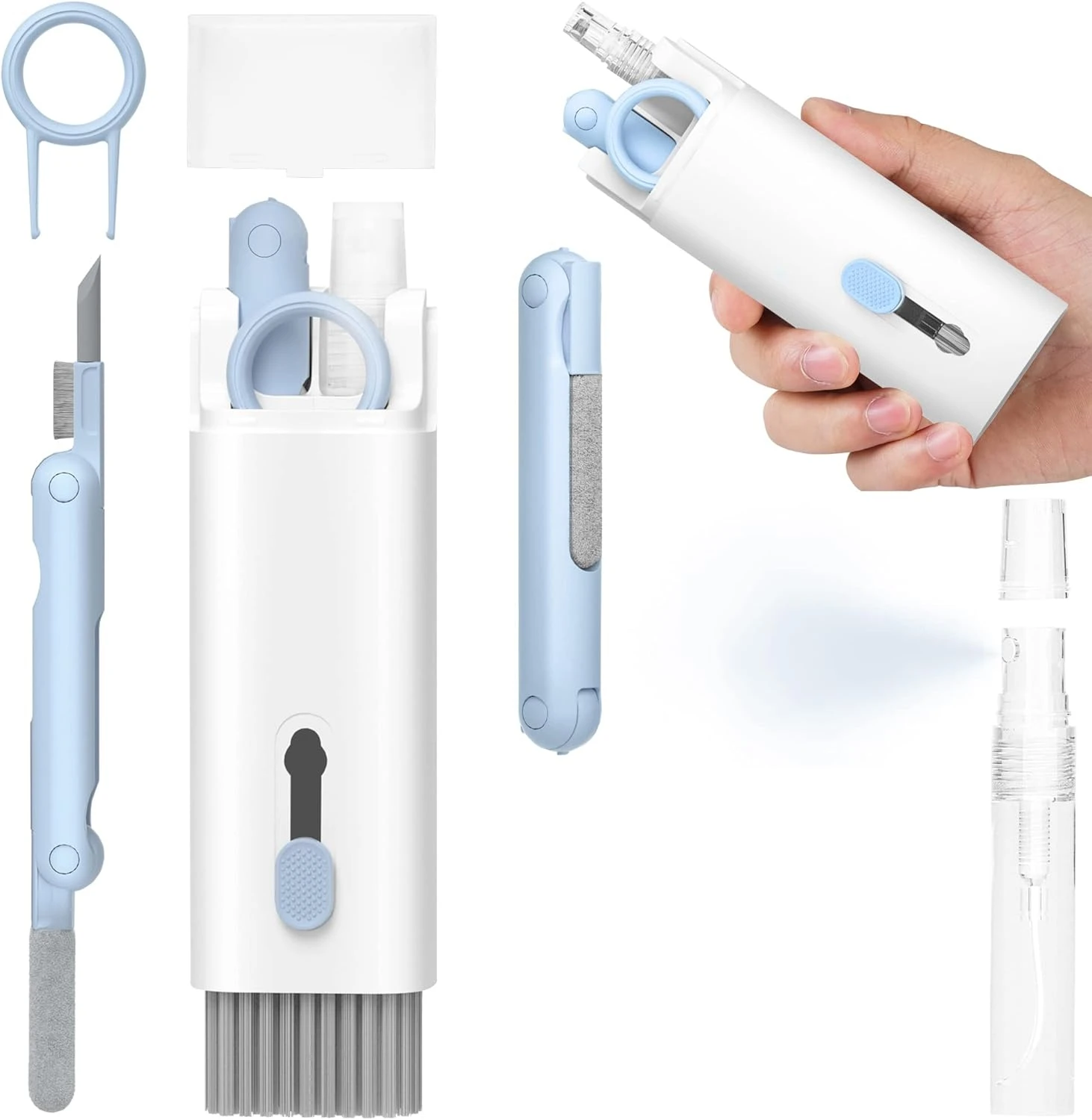 Screen Cleaning Kit - Multifunctionele reinigingsset Reinigingsborstel voor laptoptoetsenbord Reiniging