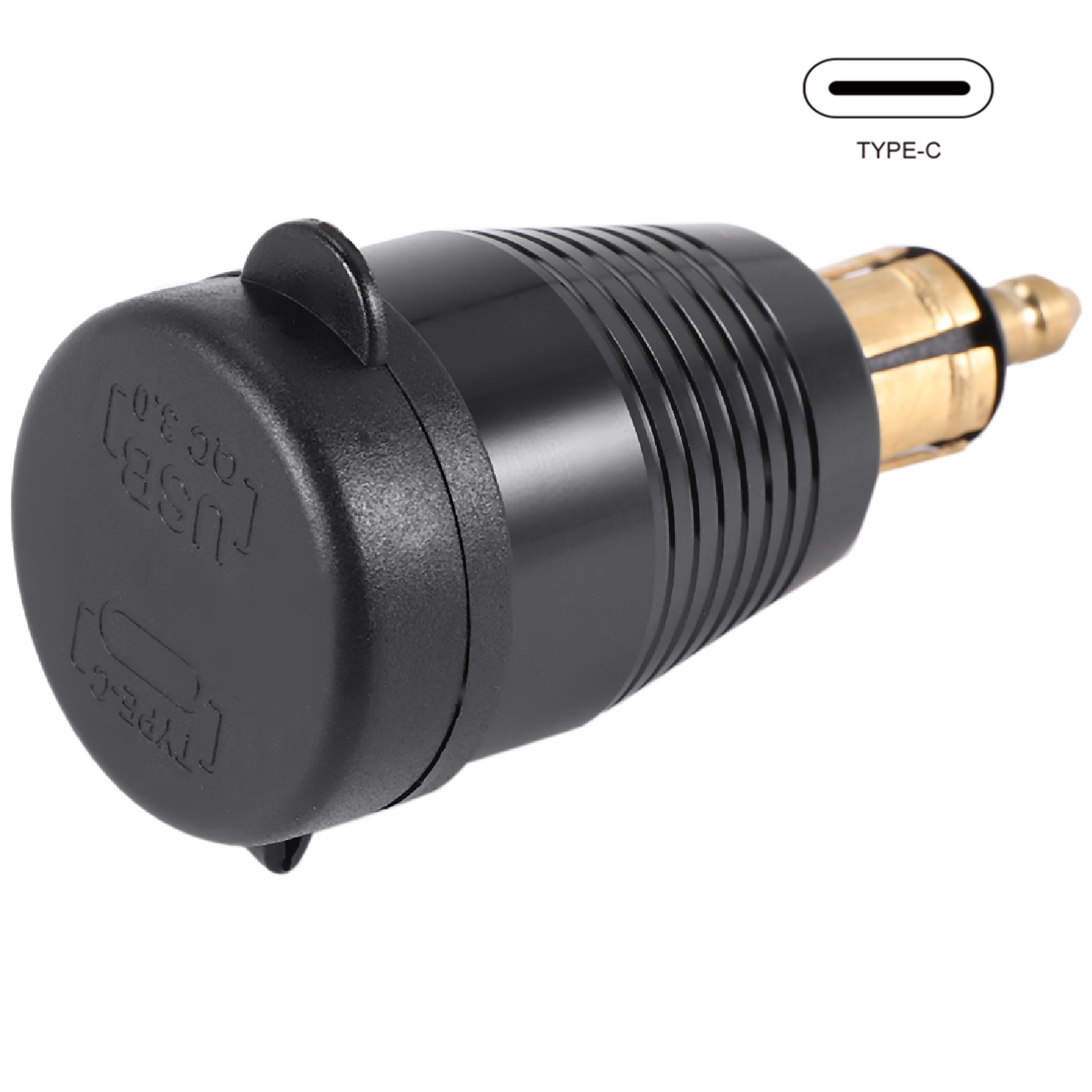 Usb C Power Adapter - M93K-motorfiets DIN-stekker waterdicht naar QC3.0 USB