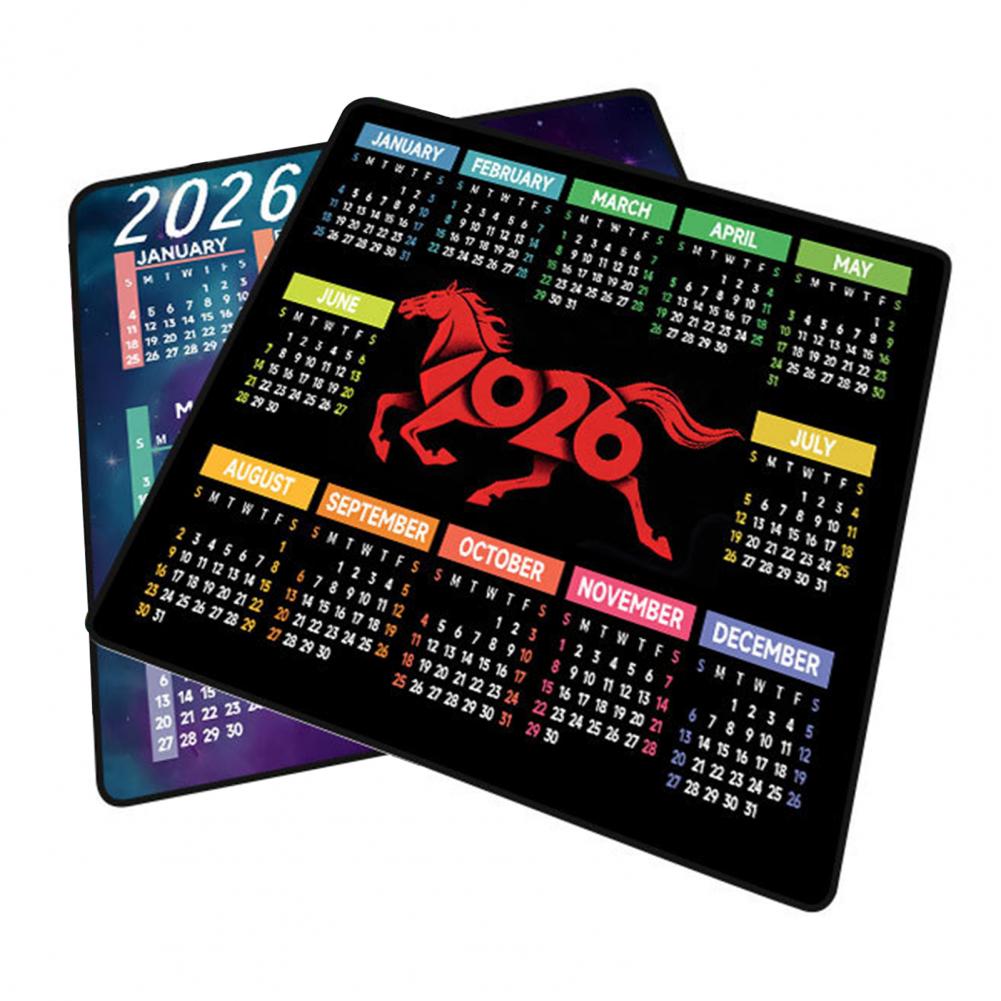 Laptop Accessories Gaming - 2026 Kalender Muismat Waterdicht Thuiskantoor Gaming