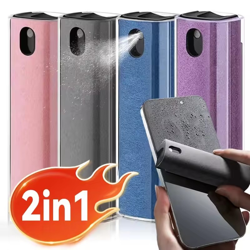 Screen Cleaning Kit - 2-in-1 schermreiniger spuitfles computer- en telefoonschermreiniger