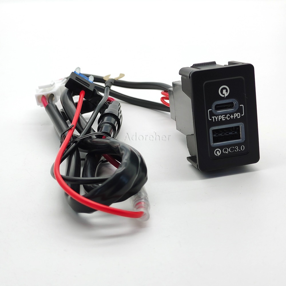 Usb C Power Adapter - Voor Suzuki Swift SX4 voor Vitara