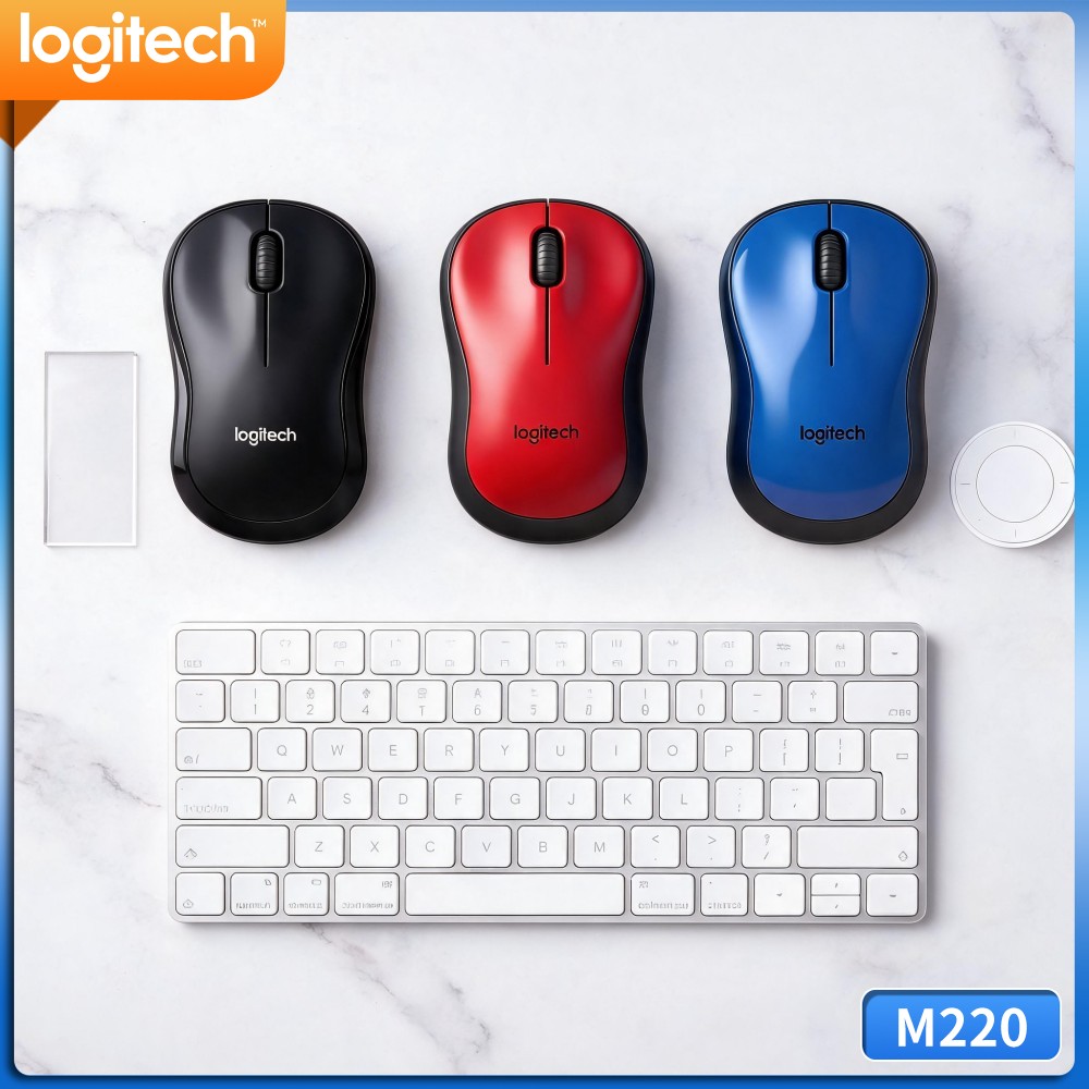 Laptop Accessories Officeworks - Logitech M220 Draadloze Stille Muis 10M