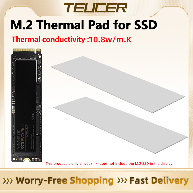 Laptop Accessories Cooling Pad - TEUCER M.2 Thermische Pad 10.8 W/mk