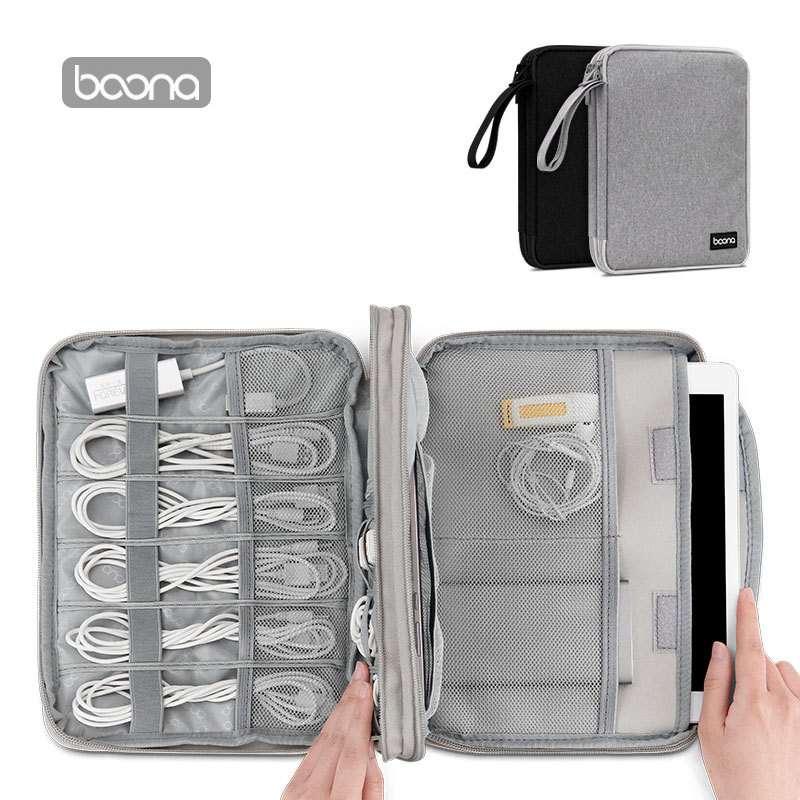 Laptop Accessories Organizer Bag - Draagbare opbergtas voor USB-kabels en elektronische