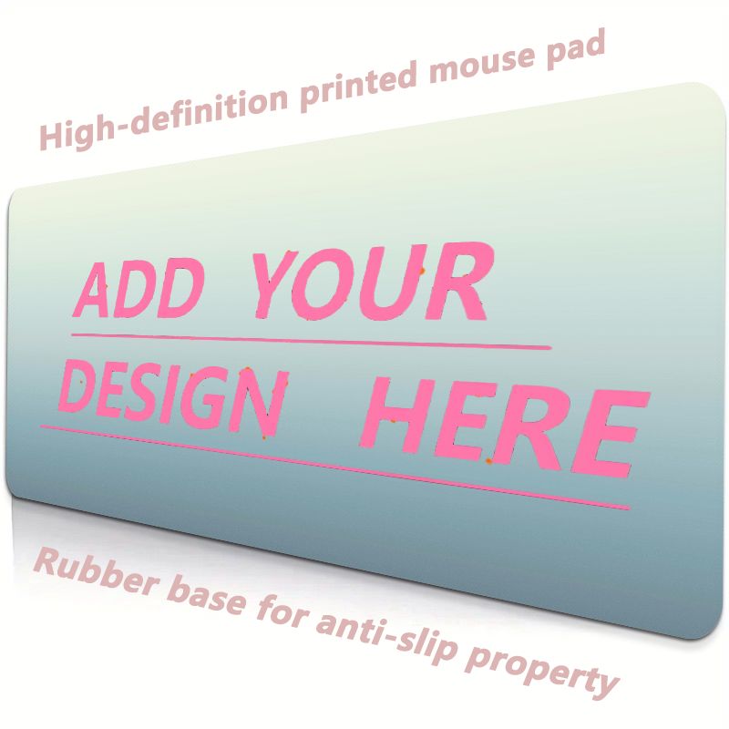 Laptop Accessories Gaming - Aangepaste foto-gaming-muismat, gepersonaliseerde foto-bureaumat, aangepaste grote