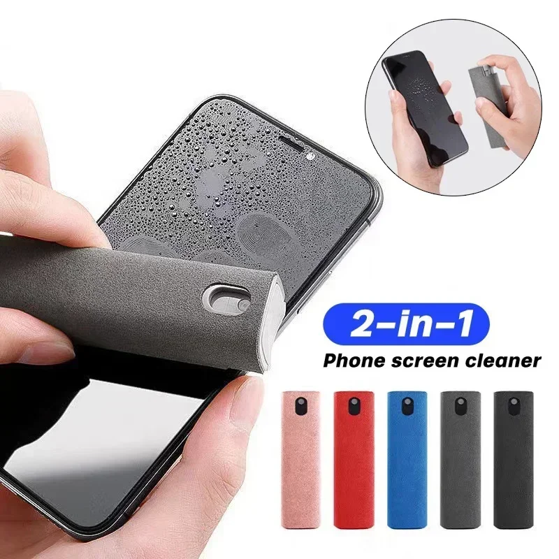 Screen Cleaning Kit - 2-in-1 schermreiniger spray voor mobiele telefoon,