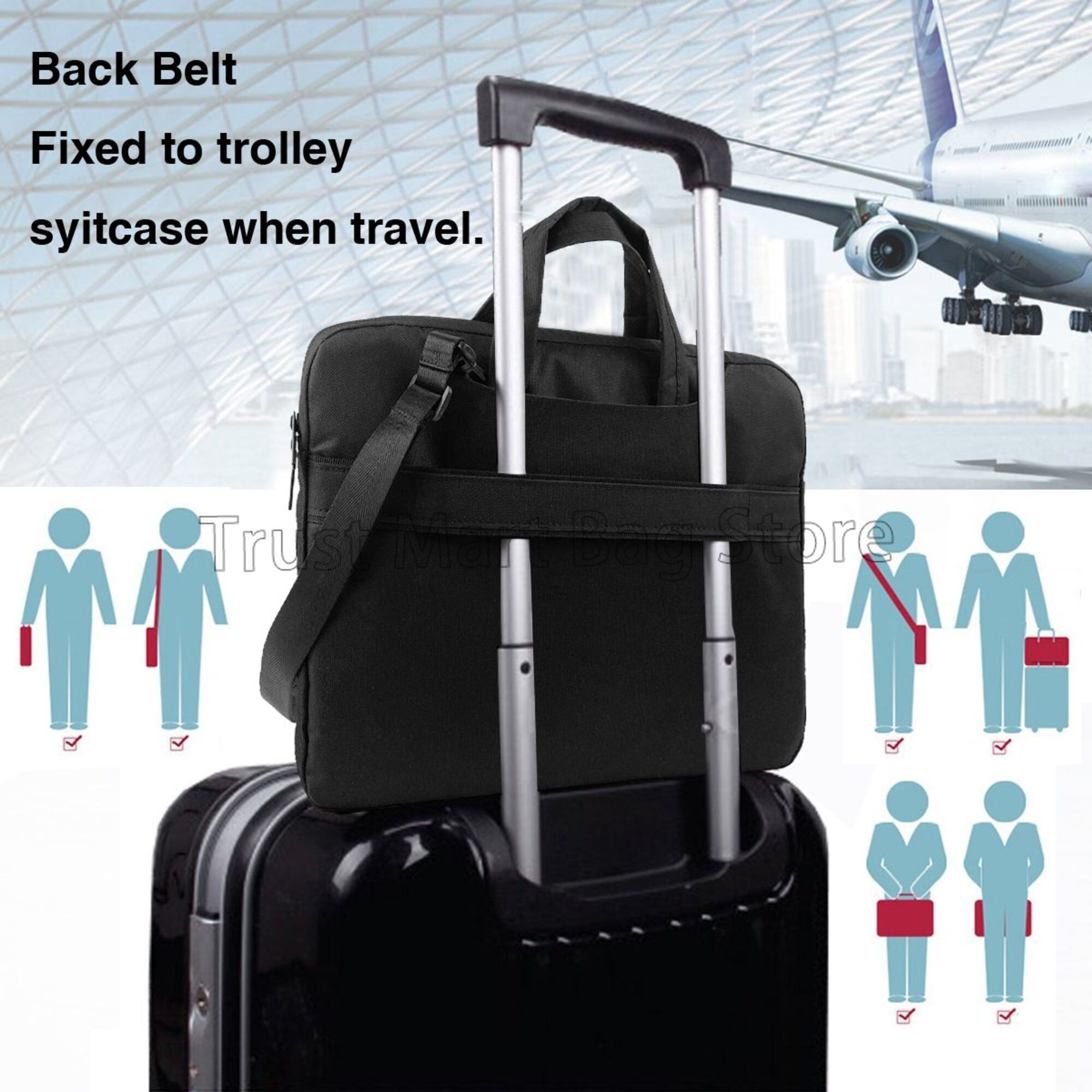 Schattige Teckelprint Laptop D - Laptop Accessories Organizer Bag recensie en prijs
