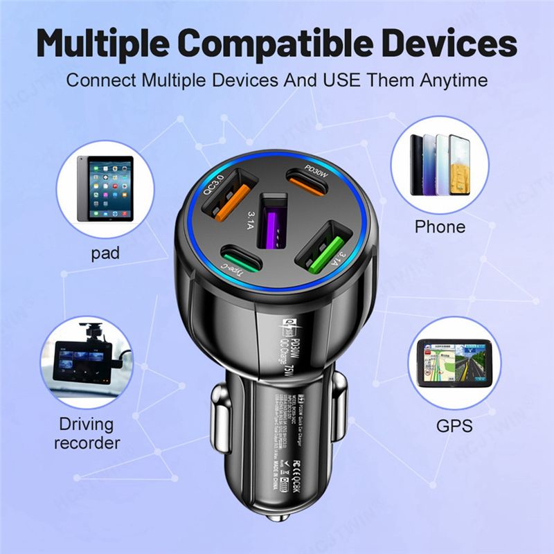 Auto USB Type C snellaadadapte - Usb C Power Adapter recensie en prijs