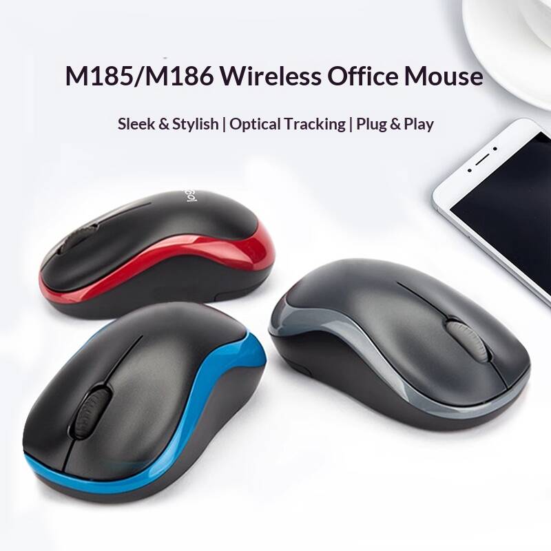 Logitech M185 Draadloze Muis H - Laptop Accessories Officeworks recensie en prijs