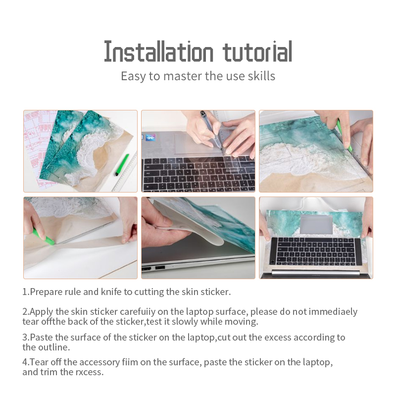 DIY Anime Cover Laptop Sticker - Laptop Accessories Price recensie en prijs