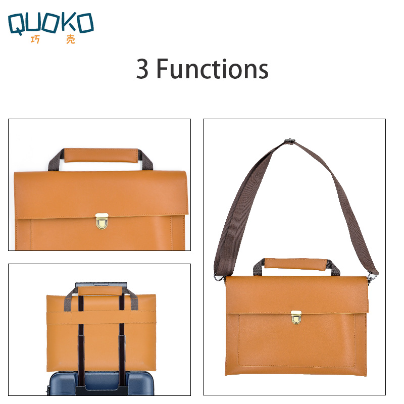 Pu Leer Vrouwen Laptop Tas Not - Laptop Accessories Organizer Bag recensie en prijs