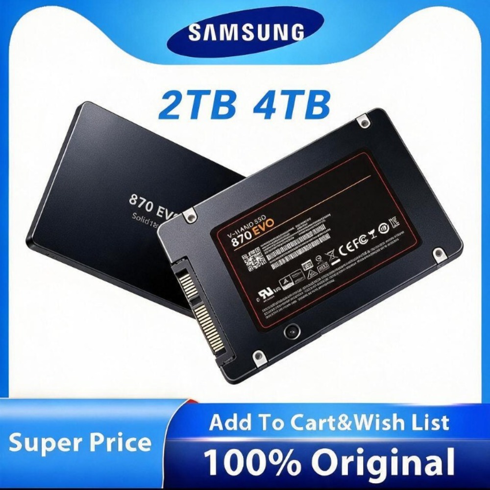 Originele SSD VOOR Samsung 870 - Samsung Ssd Evo 870 recensie en prijs