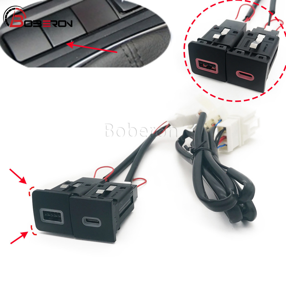 Rode LED Snelle Autolader Aans - Usb C Power Adapter recensie en prijs