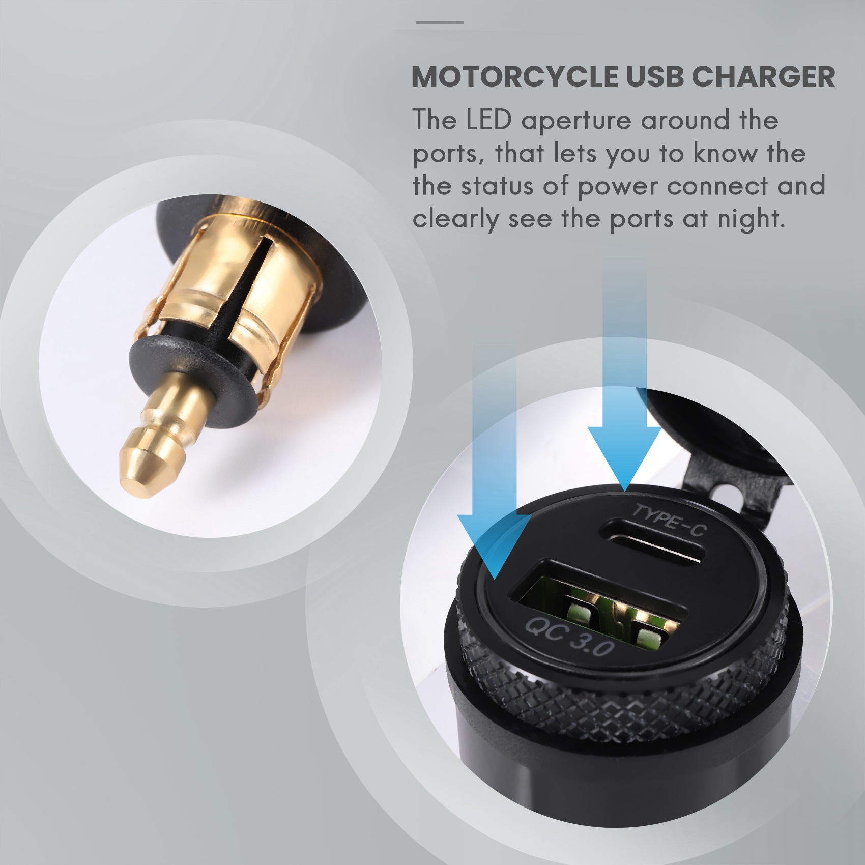 M93K-motorfiets DIN-stekker wa - Usb C Power Adapter recensie en prijs