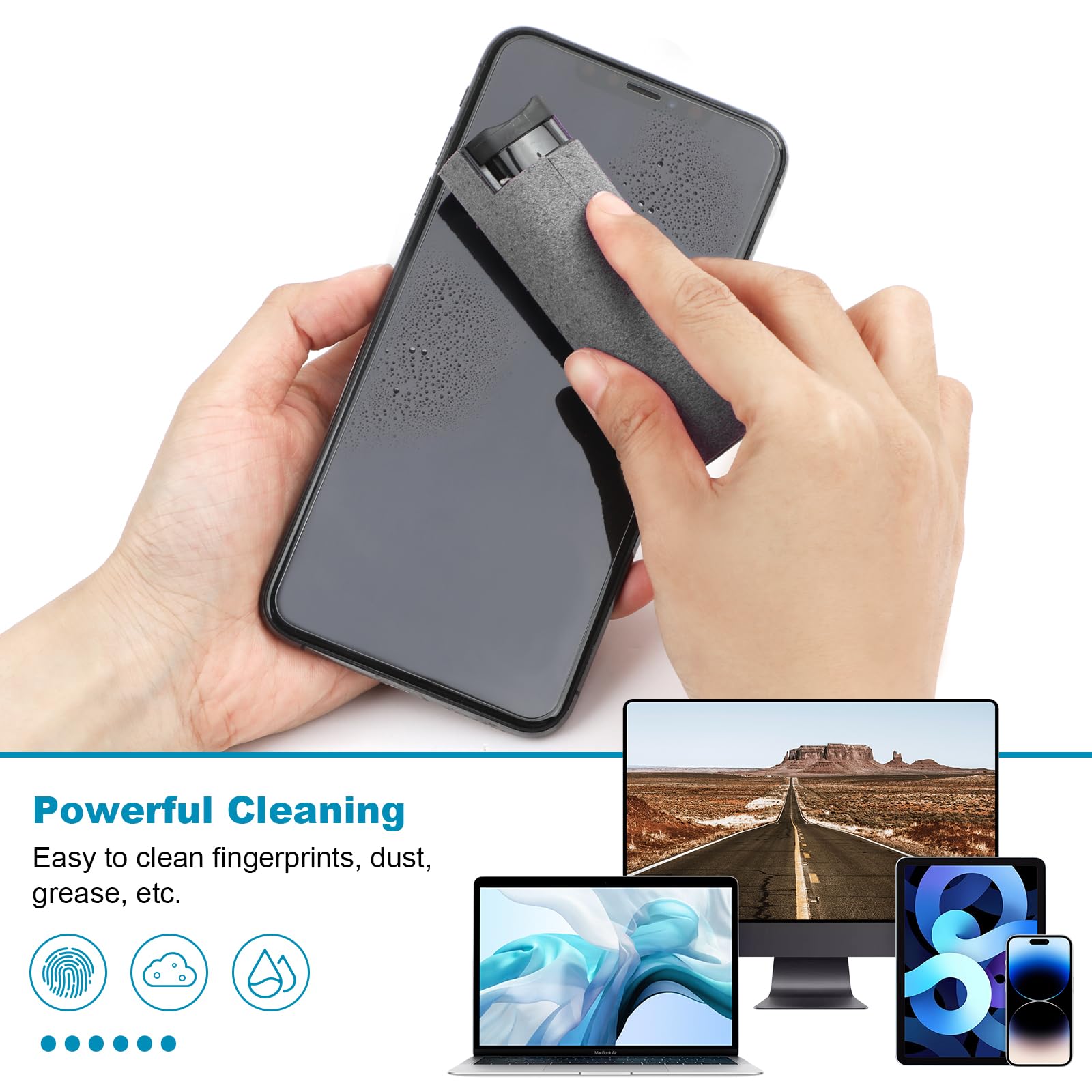2-in-1 schermspuitfles voor mo - Screen Cleaning Kit recensie en prijs