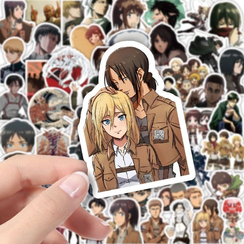60 stuks Attack on Titan Anime - Accessories Laptop recensie en prijs