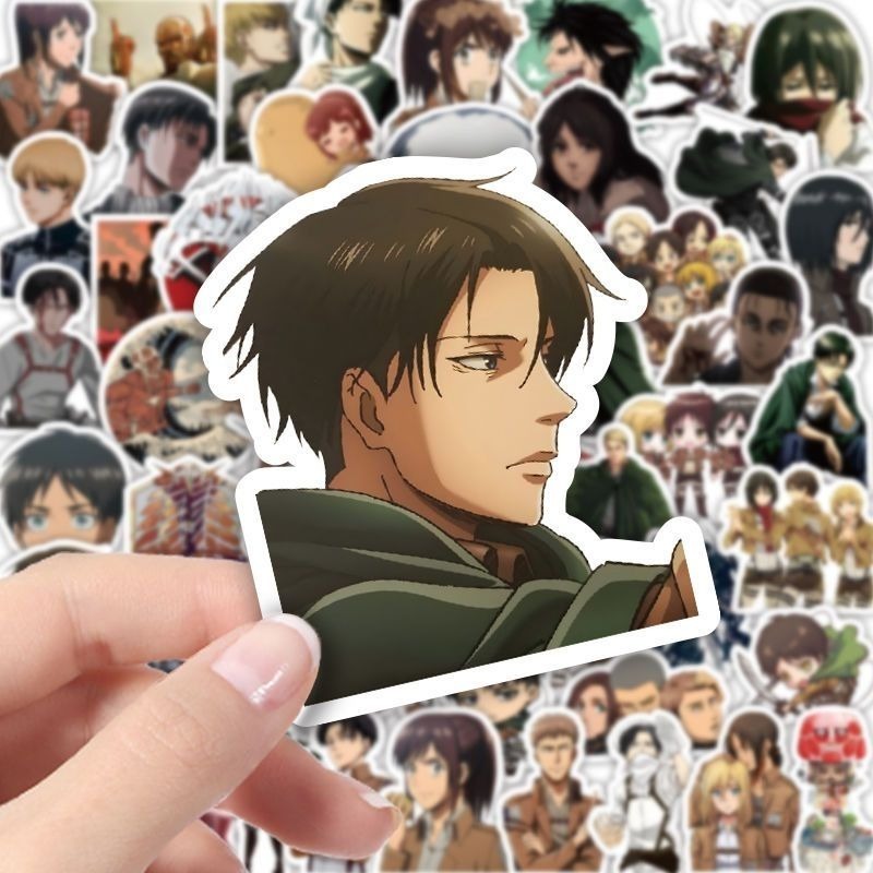 60 stuks Attack on Titan Anime - Accessories Laptop recensie en prijs
