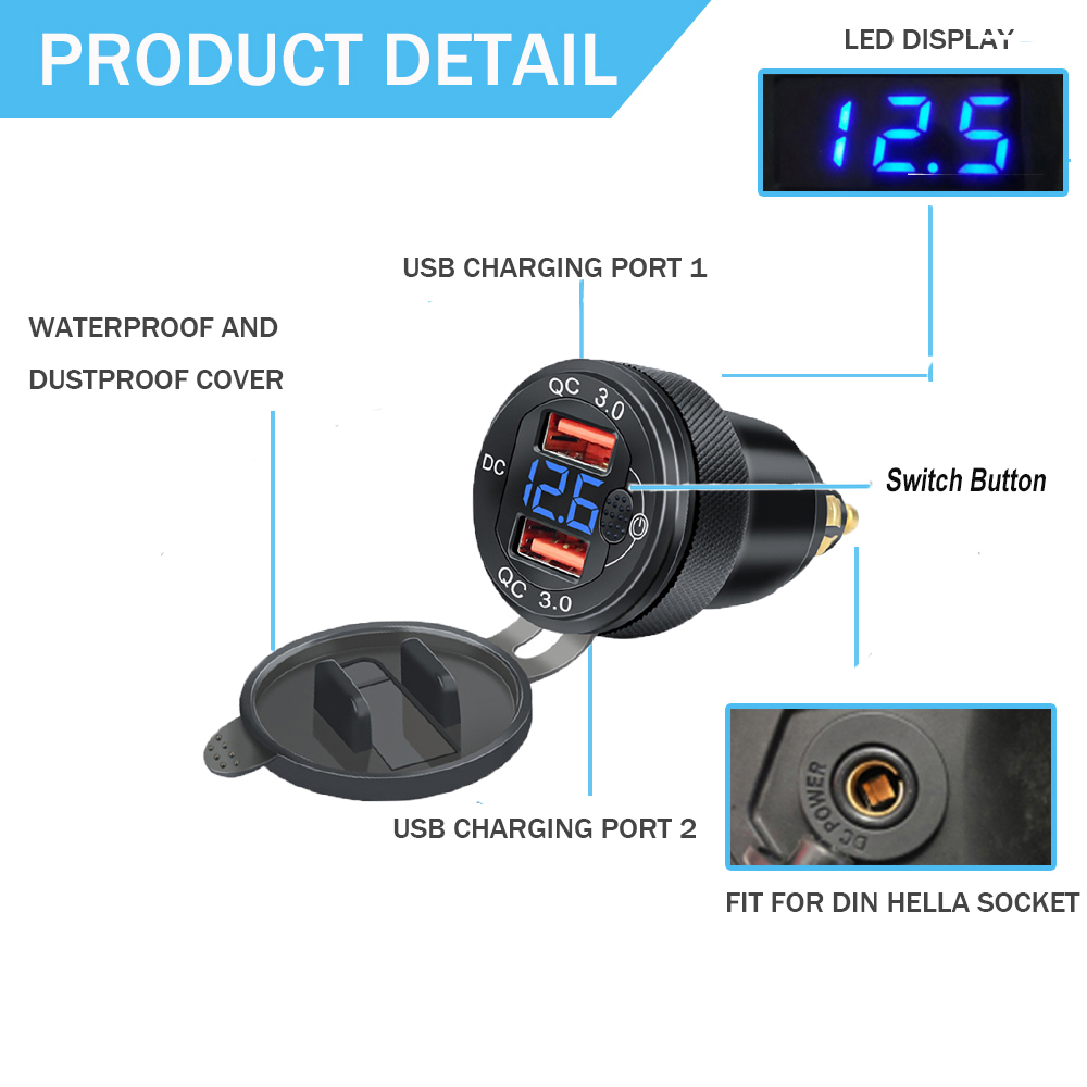 Quick Charge 3.0 Dual USB Lade - Usb C Power Adapter recensie en prijs
