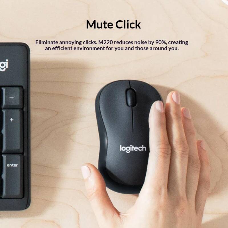 Logitech M220 Draadloze Stille - Laptop Accessories Officeworks recensie en prijs