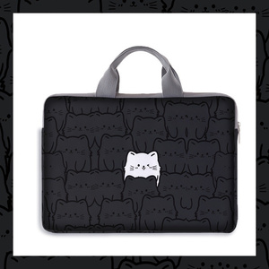 Laptop handtas met kattenprint - Laptop Accessories Organizer Bag recensie en prijs