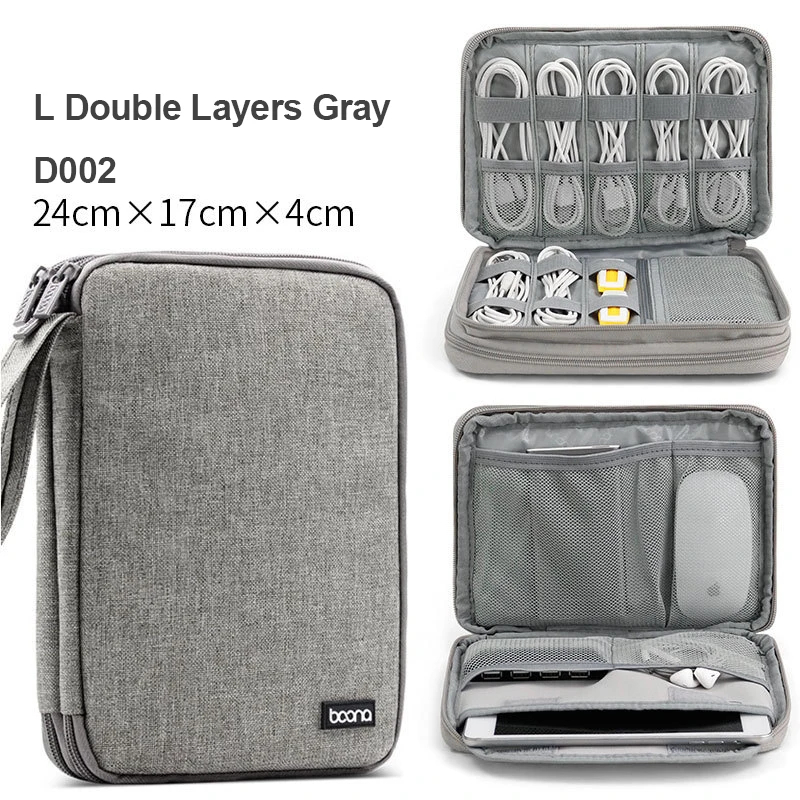 Draagbare opbergtas voor USB-k - Laptop Accessories Organizer Bag recensie en prijs