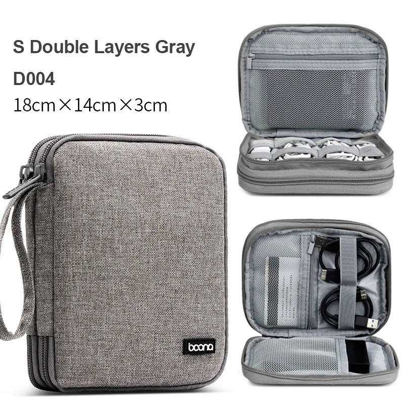 Draagbare opbergtas voor USB-k - Laptop Accessories Organizer Bag recensie en prijs