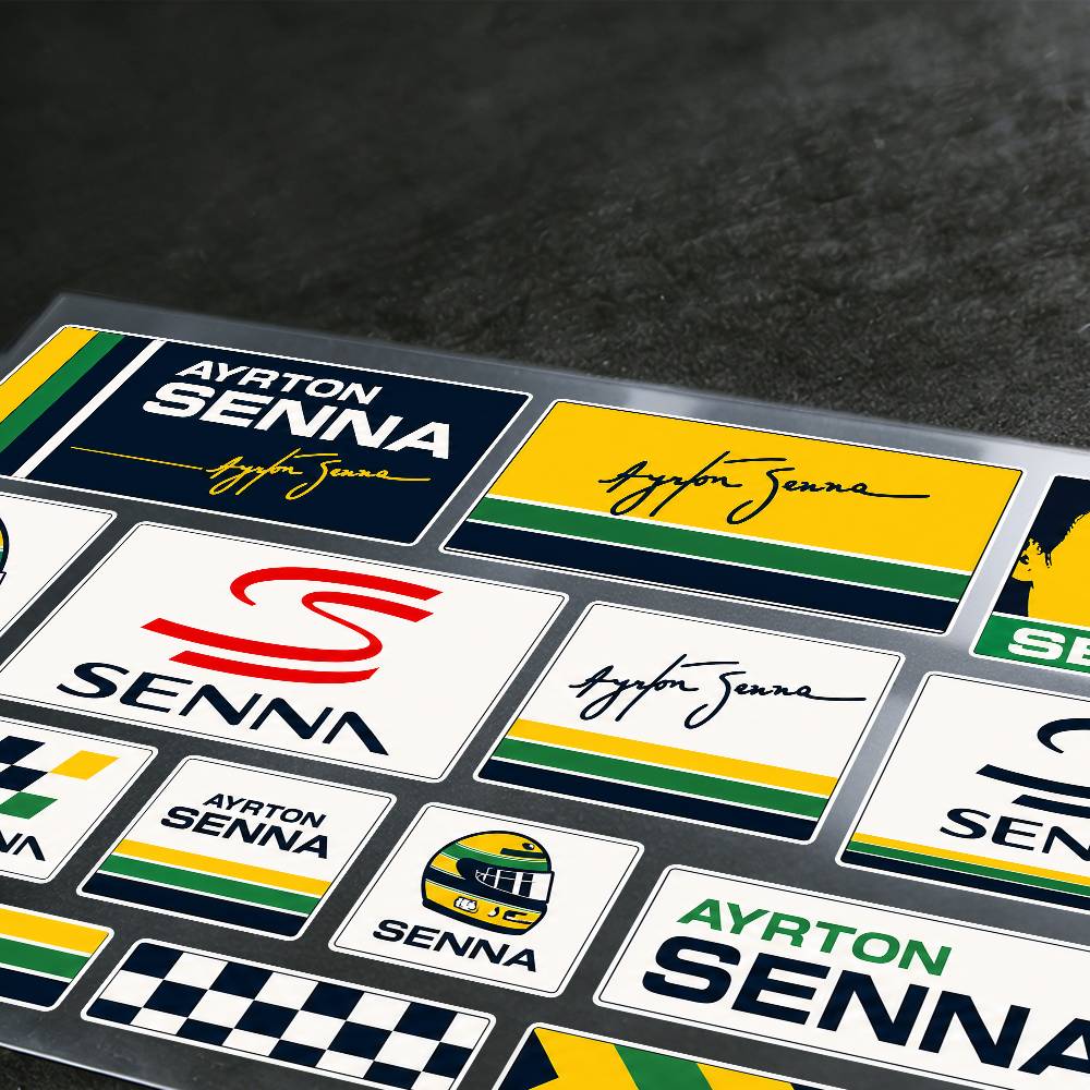 A-Ayrton S-Senna Stickers Auto - Laptop Accessories Price recensie en prijs