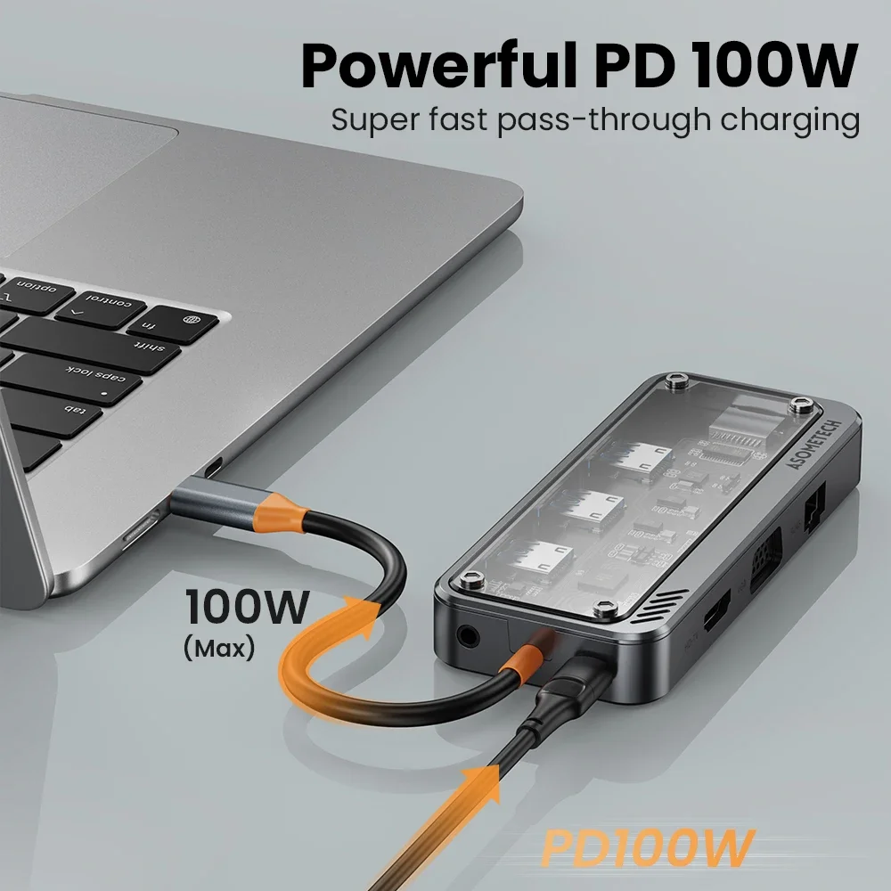 10 in 1 hub USB 3.0 type C naa - Laptop Accessories Price recensie en prijs