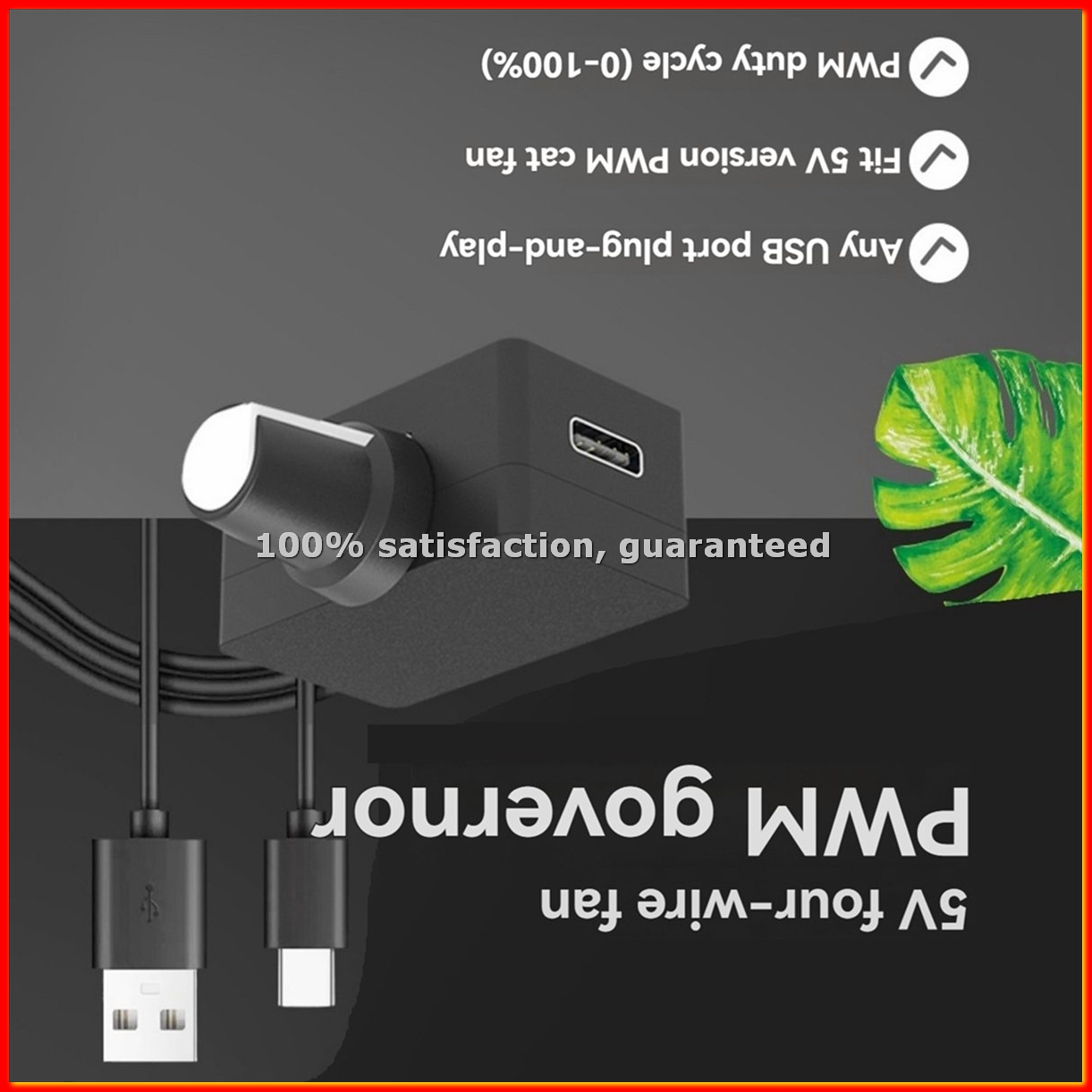 PWM Snelheidsregelaar 5V 4Pin  - Usb C Power Adapter recensie en prijs